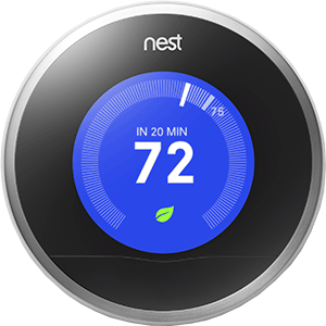 Nest Learning Thermostat Stainless Steel