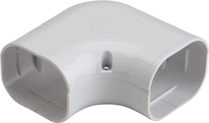 Slimduct 2.75in Horz 90 White SK-77-W