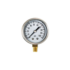 Calefactio Gauge 1/8in MNPT