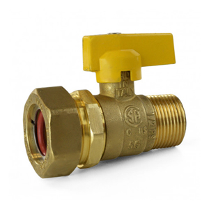 Valve 3/4" MIP x Pro-Flex CSST Direct Co