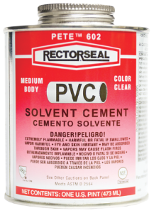 Pete 602 1 Pt Pvc Cement