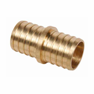 1/2in Brass Barbed Coupling Lf