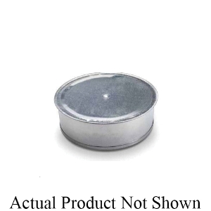 10in 24ga Pvc Coated Spiral End Cap 9021