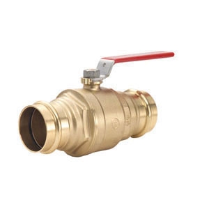 1-1/2in Press Forged Brass Ball Valve
