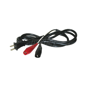 Test Cord 6ft 2 Wire Red/blk Insulclips