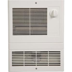 Broan® 9815WH Fan-Forced High Capacity Wall Heater, 5120 Btu/hr, 240 VAC, 6.25 A, 1500 W