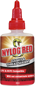 Nylog Red Gasket Sealant CFC-HCFC 2pk
