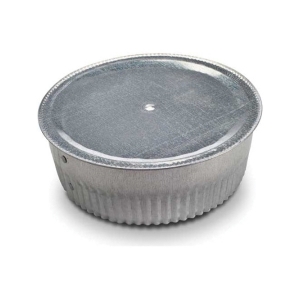 18in Cleanout Cap Crimped #021