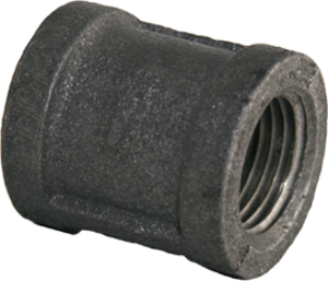 1in Coupling Black
