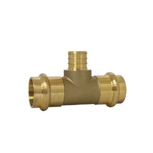 thumbnail image 2 of PLUMBFLEX 3/4 In. X 3/4 In. 90° PEX A X Female Sweat Expansion PEX Adapter, Lead Free Brass For... 2 of 13