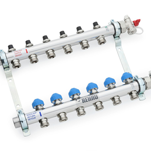 10 Port 1in Manifold Stainless Steel