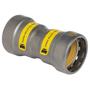 1in Coupling w/Stop Gas Carbon Press