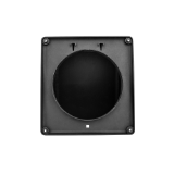 Modular wall vent 4-6 inch - Black