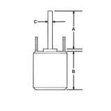 Azure® by Mars® 10731 100 Condenser Fan Motor