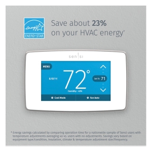 Sensi Touch Smart Thermostat White
