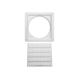 Fresh Air Intake 8in White