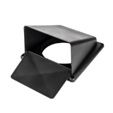 Modular wall vent 4-6 inch - Black