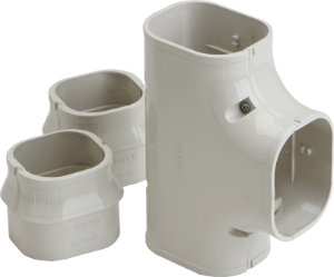 Slimduct 2.75in T-Joint Ivory ST-77-I