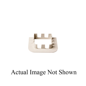 Flat Wall Escutcheon 3in White