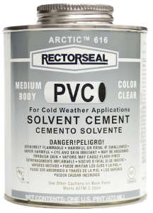 Arctic 616 1 Qt Pvc Cement
