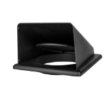 Modular wall vent 4-6 inch - Black