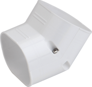 Slimduct 2.75in Vert 45 White SCF-77-W