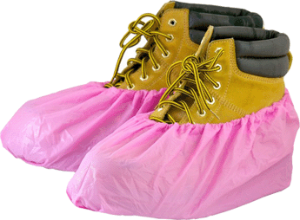 Pink Shoe Cover Waterproof