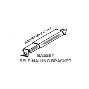 Bassett Bracket Galv (telescoping)