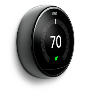 Nest Learning Thermostat Mirror Black